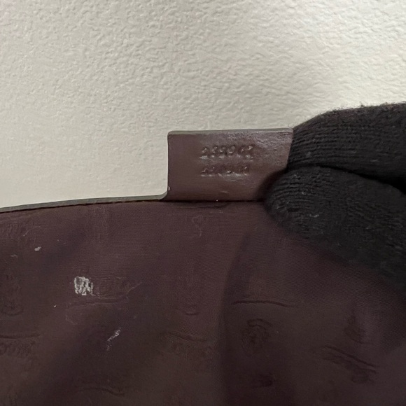 Authentic Preloved Guccissima Dark Brown Messenger bag - Picture 13 of 16